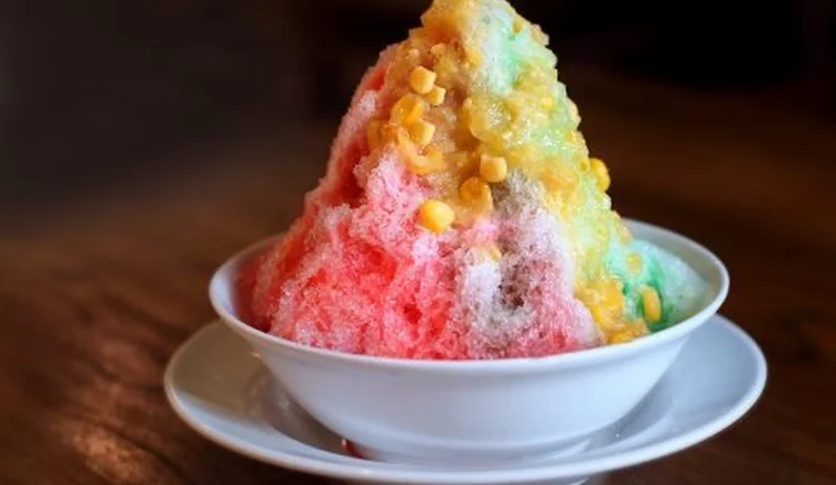 Ais kacang ABC shaved ice dessert