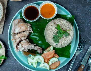 Hainanese Chicken Rice